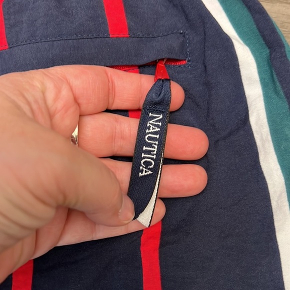 VTG NAUTICA MENS SWIM TRUNKS LARGE - Picture 8 of 15